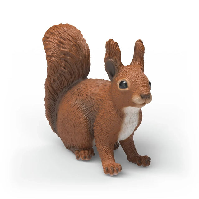 Front three-quarter view of the Schleich Squirrel figure