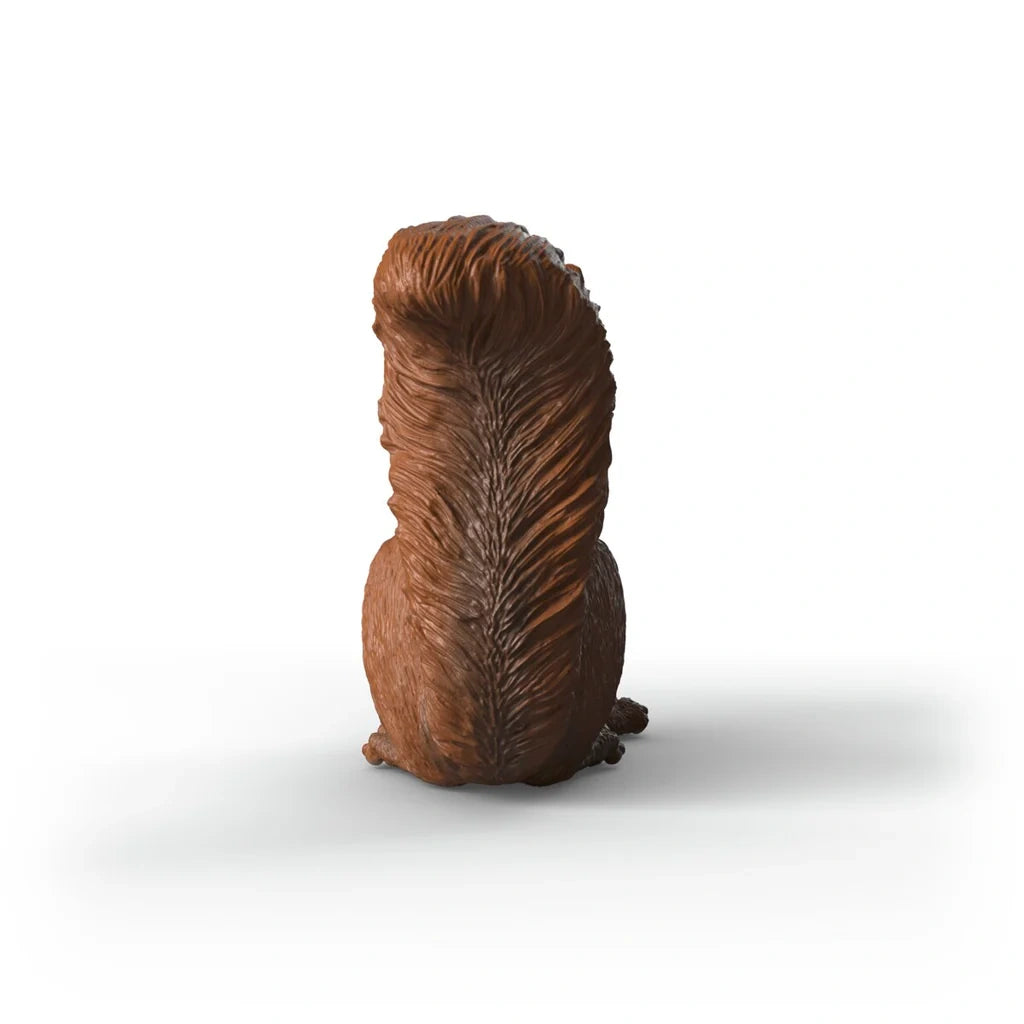 Rear view of the Schleich Squirrel figure