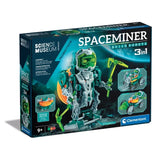 Science Museum Space Miner Robot box showing the humanoid robot and two wheeled models.