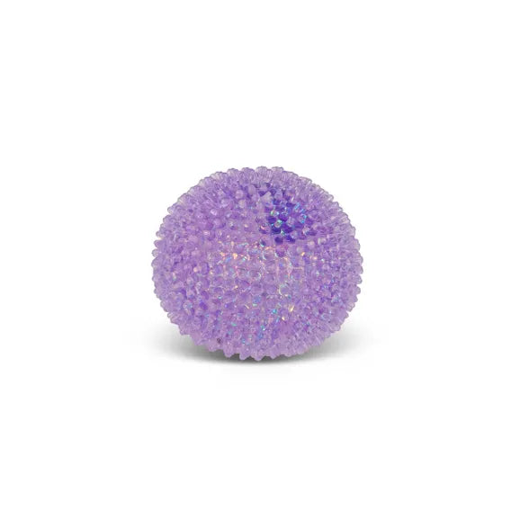 Purple Scrunchems Sensory Sugar Shape sphere with raised spiky texture