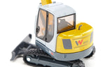 Close view of the Siku Wacker Neuson ET65 Track Excavator cab and rear body