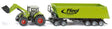 SIKU Claas Axion 850 Tractor with Fliegl tipping trailer and dolly Ireland