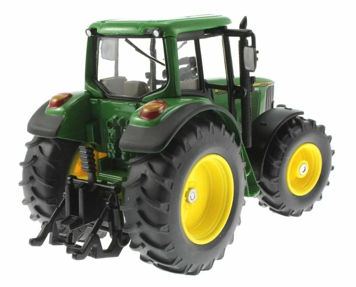 Siku John Deere 6920S 1:32 Scale Die Cast Tractor rear three-quarter view showing dual rear wheels and rear hitch