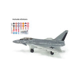 Siku Military Gift Set jet model with sticker sheet on a white background