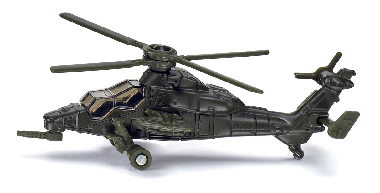 Siku military helicopter model with main rotor on a white background