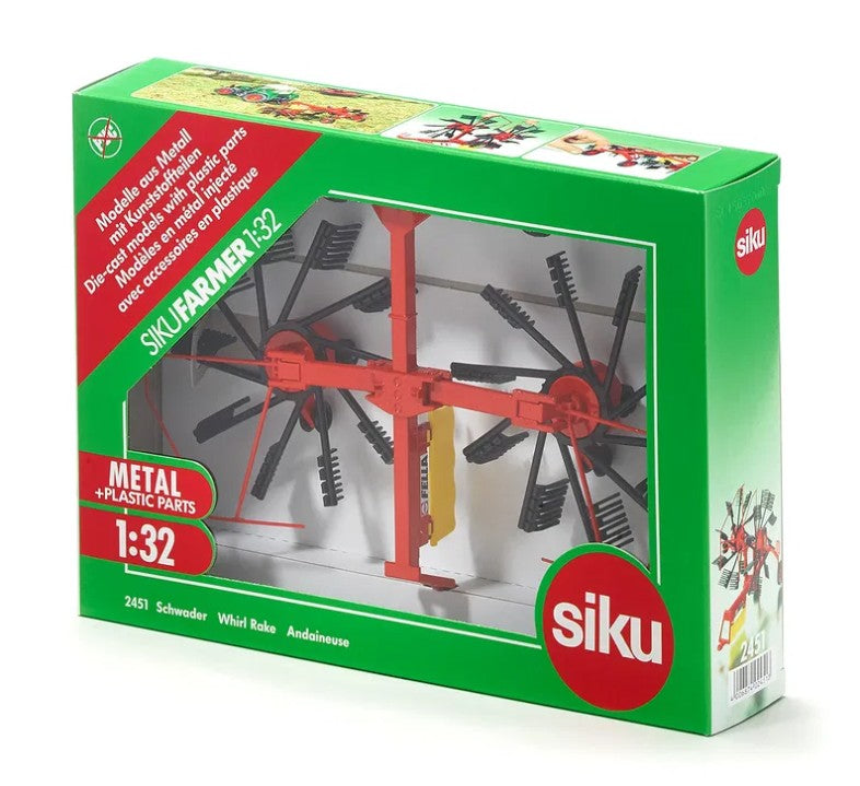 Boxed Siku Whirl Rake Fella 2451 toy for kids Ireland