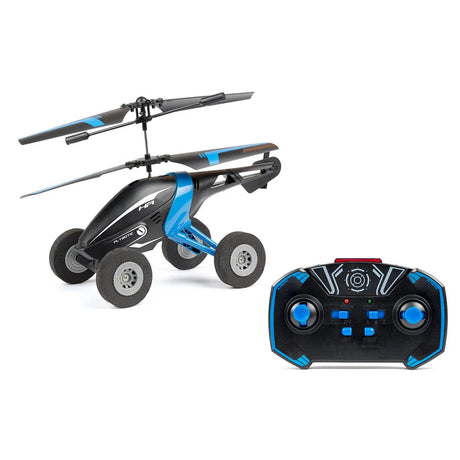 Blue Silverlit Air Wheelz RC vehicle with helicopter rotors and remote control – Ireland