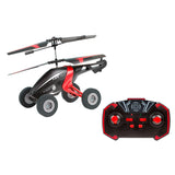 Remote and red Silverlit Air Wheelz RC vehicle with helicopter rotors – Ireland
