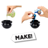 Harry Potter Slime Life Polyjuice Potion promotional image illustrating the slime preparation stage, labelled MAKE.