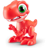 Red dinosaur figure from the ZURU Smashers Junior Dino Dig Large Egg set, shown against a white background.