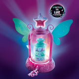 So Slime DIY Fairy Slime Potion Maker highlighting the illuminated pink fairy machine and its light effects.
