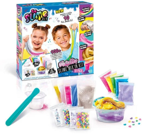 So Slime 10-pack kit with slime powders, tools, and decorated samples – Ireland