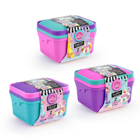 Three So Slime Mini Market cases in Drinks, Snacks and Sweets designs – Ireland