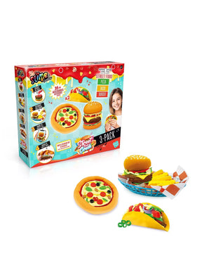 So Slime Sensations Sugary Crush Street Food set with pizza, burger and taco creations in Ireland
