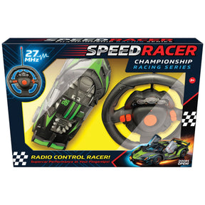 Speed Racer RC Car boxed toy with steering wheel remote for kids in Ireland
