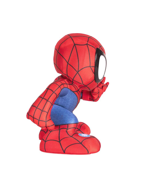 Spidey and His Amazing Friends Amazing Flip Spidey 12-inch plush figure with red and blue suit