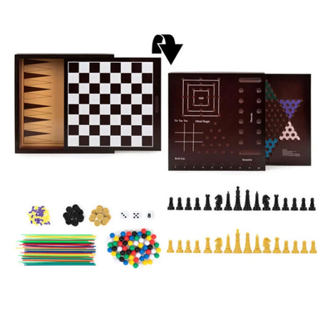 Spin Master 10 game set all included pieces and boards Ireland