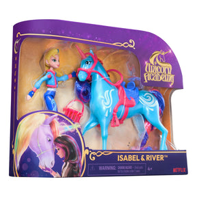Unicorn Academy Isabel & River doll and unicorn in retail box – Ireland