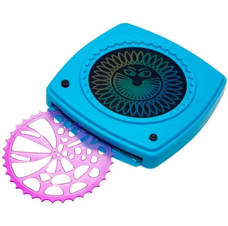 Spirograph Doodle Pad displaying a spiral lion face design on screen – Ireland