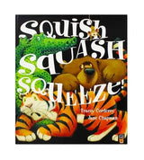 Front cover of Squish Squash Squeeze! showing a tiger, bear, and crocodile squeezed together with a small mouse against a black background