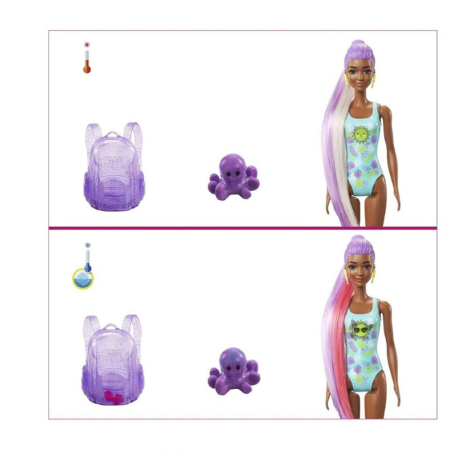 Barbie Paint Reveal Summer Foam Fun - Strawberry
