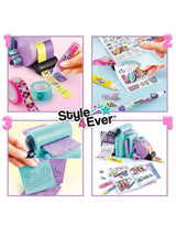 How to use the Style 4 Ever Scrapbooking 3 in 1 Station with tapes, stickers, embossing and finished pages in Ireland