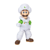Cloud Luigi figure in white and green outfit shown standing