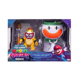 Super Mario Galaxy Movie Bowser Jr. with Clown Car set in retail packaging