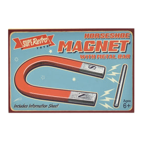 SuperRetro Horseshoe Magnet in branded packaging – Ireland