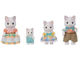 Four Latte Cat figures shown from the front on a white background