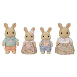 Sylvanian Families Milk Rabbit Family four collectible figures posed in Ireland