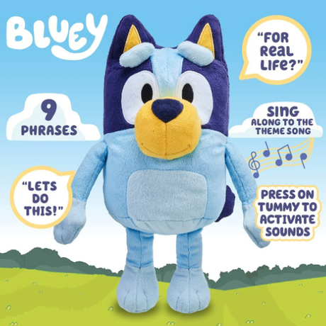 Bluey Talking Bluey Plush Soft Toy
