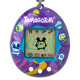 Close-up of Tamagotchi Original Tama Universe screen with character on purple shell – Ireland