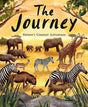 The Journey front cover showing savanna animals including zebras, giraffe, elephants and birds