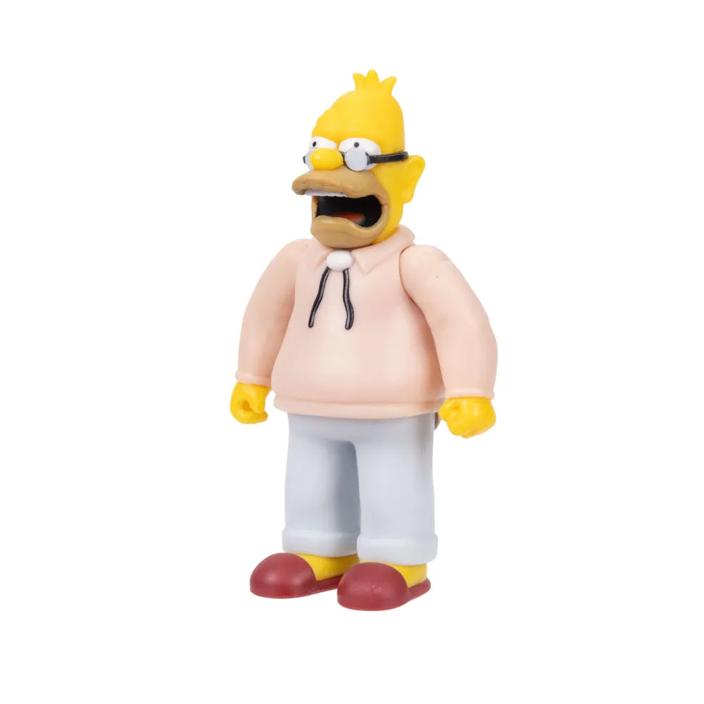 The Simpsons Grampa Simpson figure turned to the left