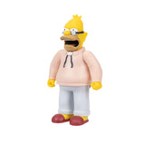 The Simpsons Grampa Simpson figure turned to the left