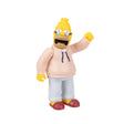 The Simpsons Grampa Simpson figure with one arm raised 