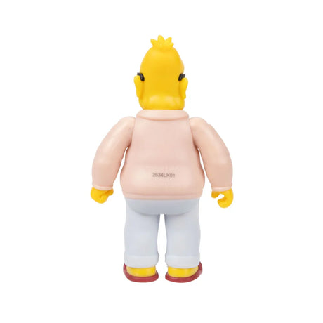 Rear view of The Simpsons Grampa Simpson figure