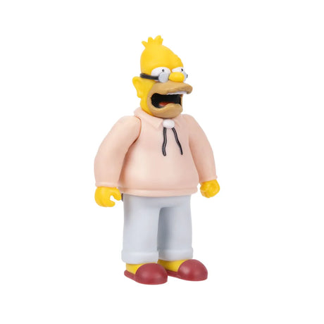 The Simpsons Grampa Simpson figure turned to the right