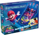 The Super Mario Galaxy Movie Battle Pinball Galaxy shown in front packaging with side panel visible