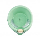 Thermobaby Aquafun Bath Seat Green top view showing seat and arm supports