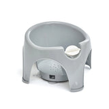 Thermobaby Aquafun Grey Bath Ring with grey seat, front watermill and suction cup base