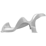 Thermobaby Babycoon Grey Charm Bath Seat side profile showing the raised head and leg support
