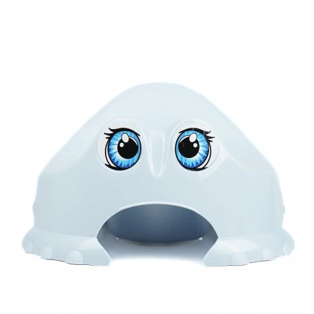 Thermobaby Funny Potty Mix light blue potty front view with face detail