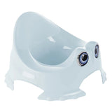 Thermobaby Funny Potty Mix light blue potty side view showing the rounded seat and face detail