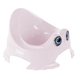 Thermobaby Funny Potty Mix powder pink potty side view showing the rounded seat and face detail