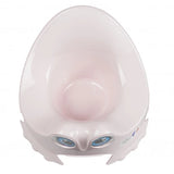 Thermobaby Funny Potty Mix powder pink potty shown from above with rounded seat shape