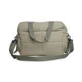 Thermobaby Pluméa Cactus Green changing bag with top handles, shoulder strap and front pocket