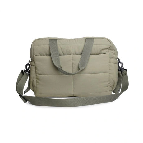 Thermobaby Pluméa Cactus Green changing bag with top handles, shoulder strap and front pocket