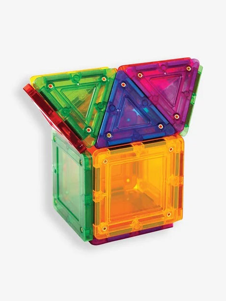 3D cube and roof built from colourful magnetic Tileblox set – Ireland